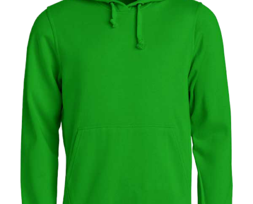 Clique_Basic-Hoddie_Gruen_Vorne