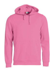 Clique_Basic-Hoddie_Hellespink_Vorne