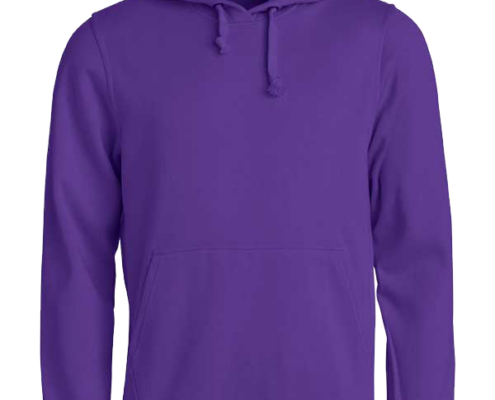 Clique_Basic-Hoddie_Violet_vorne