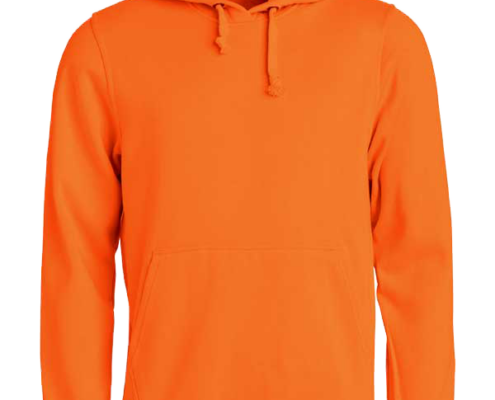 Clique_Basic-Hoddie_Warnschutzorange_vorne