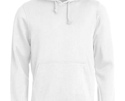 Clique_Basic-Hoddie_Weiss_Vorne