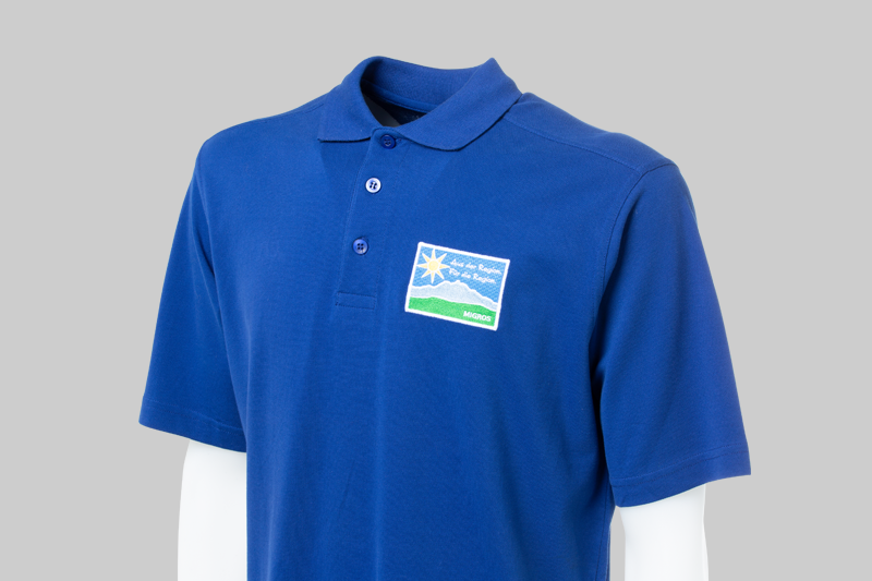 Migros Stick Poloshirt Vorderseite